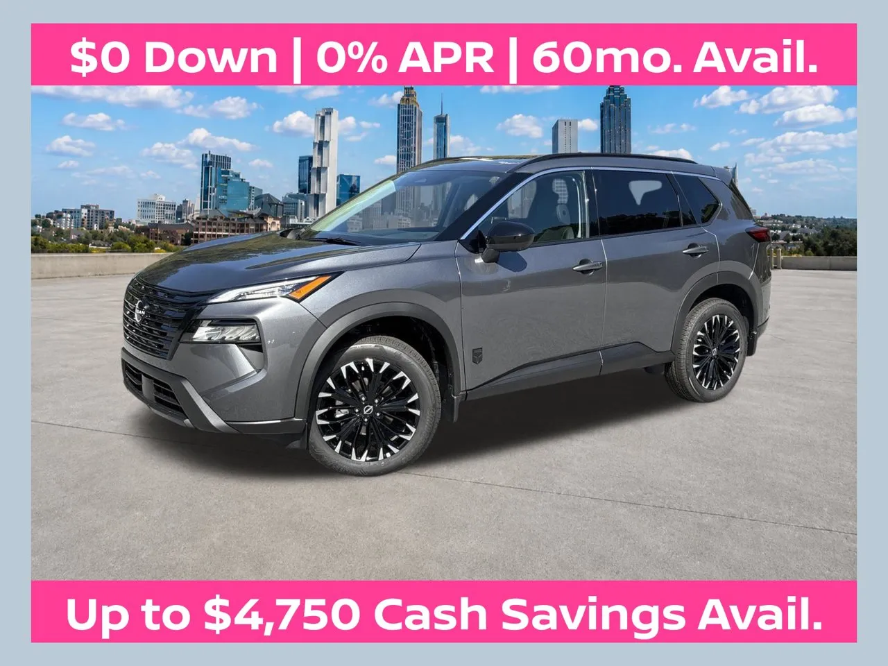 Gray 2026 Nissan Rogue Dark Armor for sale in Morrow, GA