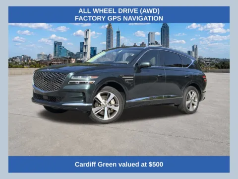 Green 2021 Genesis GV80 3.5T Advanced + for sale in Morrow, GA