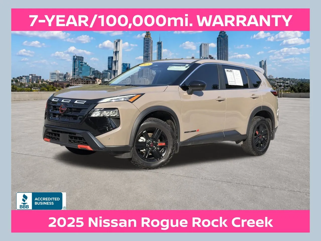 Beige 2025 Nissan Rogue Rock Creek for sale in Morrow, GA