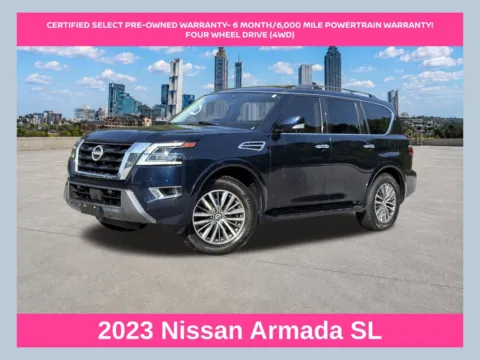Blue 2023 Nissan Armada SL for sale in Morrow, GA