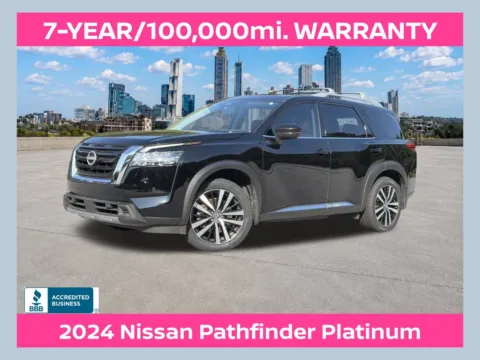 Black 2024 Nissan Pathfinder Platinum for sale in Morrow, GA