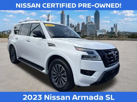 White 2023 Nissan Armada SL for sale in Morrow, GA