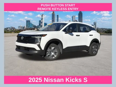 White 2025 Nissan Kicks S for sale in Morrow, GA