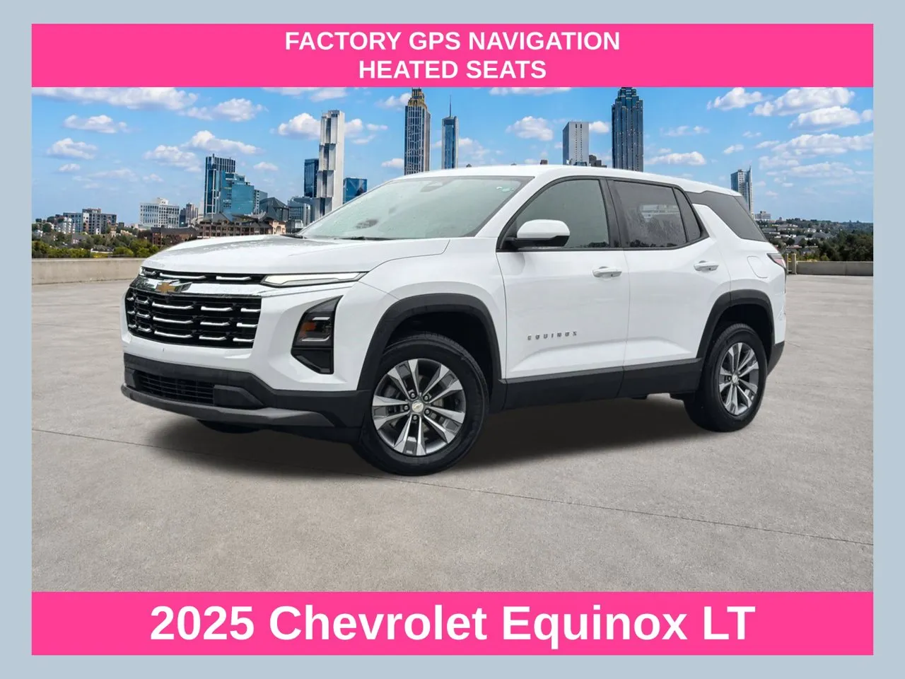 White 2025 Chevrolet Equinox LT for sale in Morrow, GA