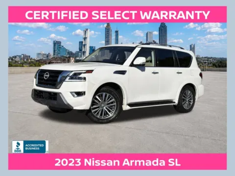 White 2023 Nissan Armada SL for sale in Morrow, GA