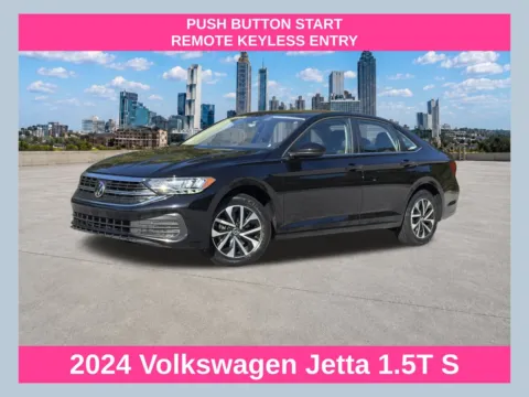 Black 2024 Volkswagen Jetta 1.5T S for sale in Morrow, GA