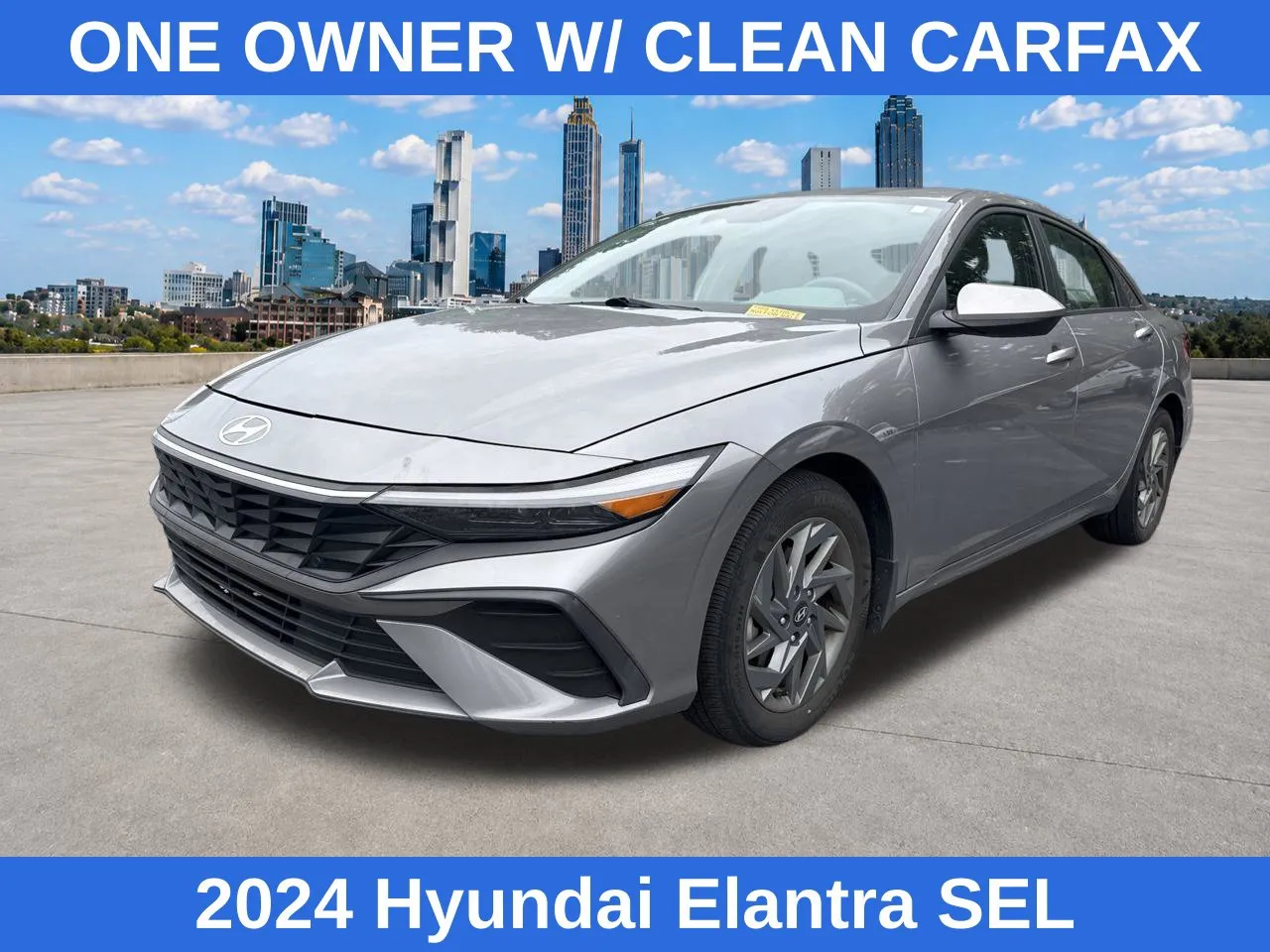 Gray 2024 Hyundai Elantra SEL for sale in Morrow, GA