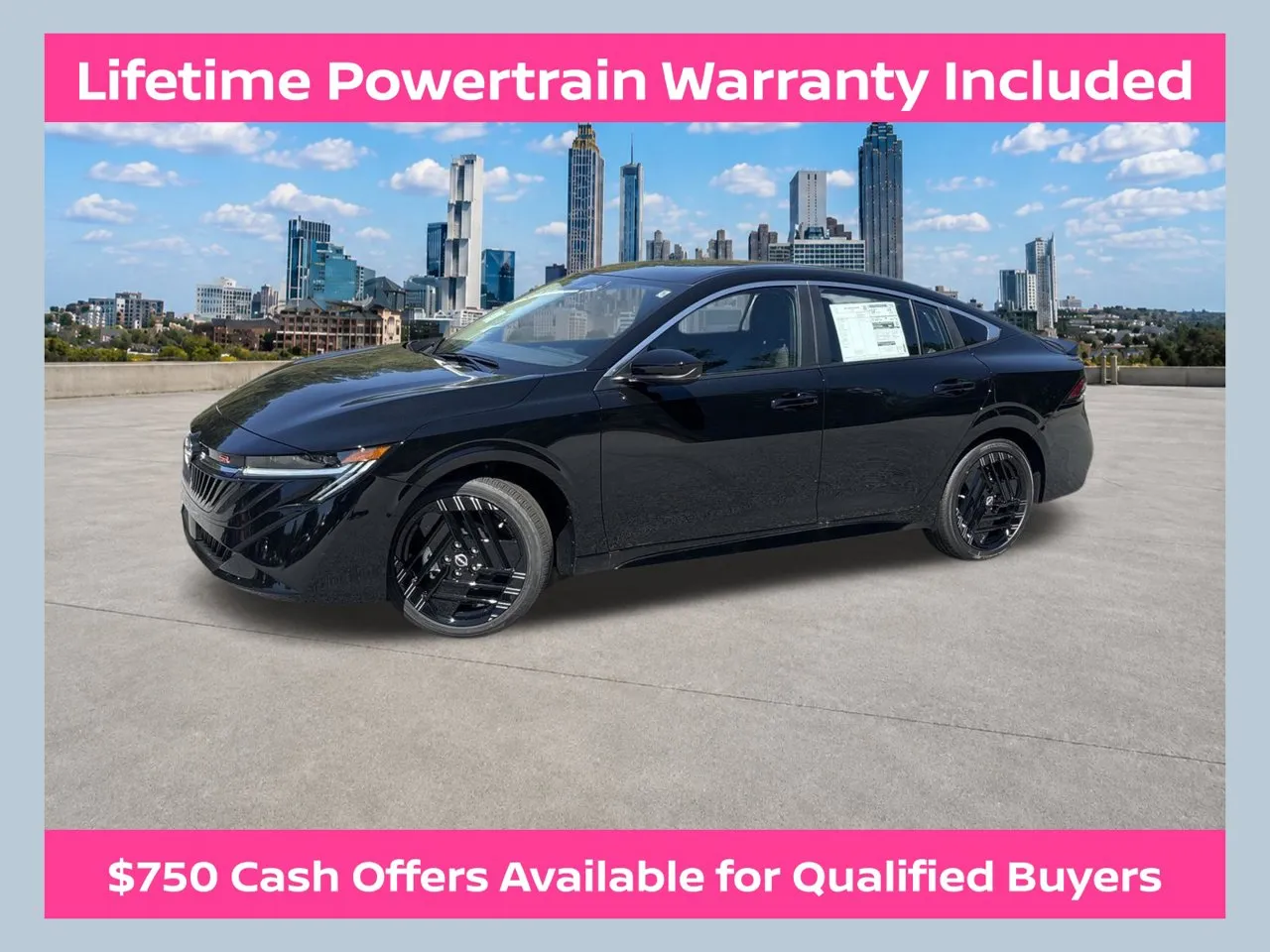Black 2027 Nissan Sentra SR for sale in Morrow, GA