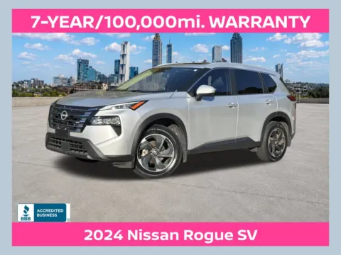Silver 2024 Nissan Rogue SV for sale in Morrow, GA