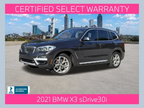 Gray 2021 BMW X3 sDrive30i for sale in Morrow, GA