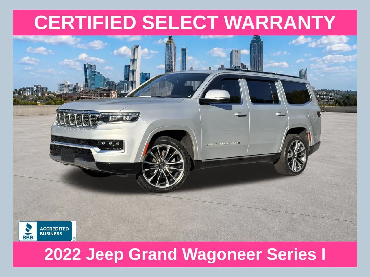 Silver 2022 Jeep Grand Wagoneer Series I for sale in Morrow, GA