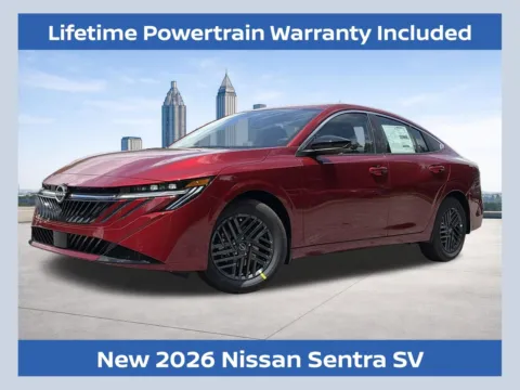 Red 2026 Nissan Sentra SV for sale in Lithia Springs, GA