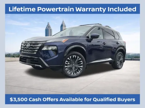 Blue 2026 Nissan Rogue Platinum for sale in Lithia Springs, GA
