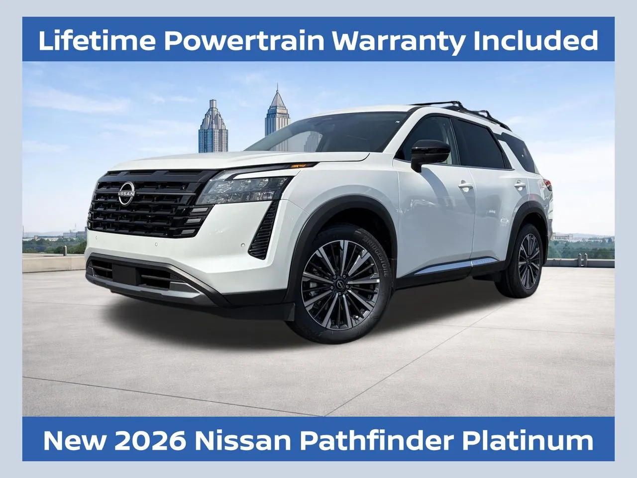 White 2026 Nissan Pathfinder Platinum for sale in Lithia Springs, GA