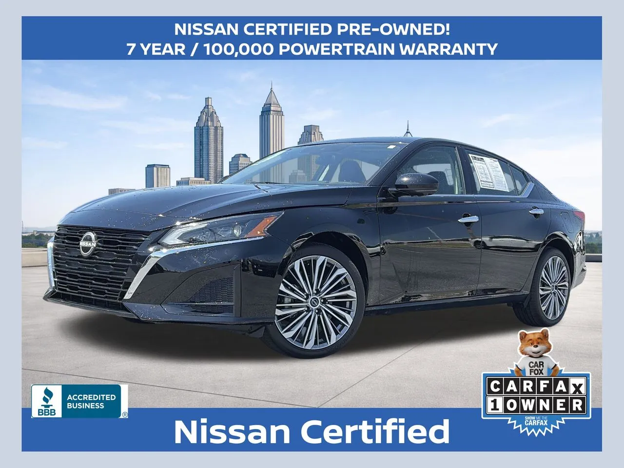 Black 2025 Nissan Altima 2.5 SL for sale in Lithia Springs, GA