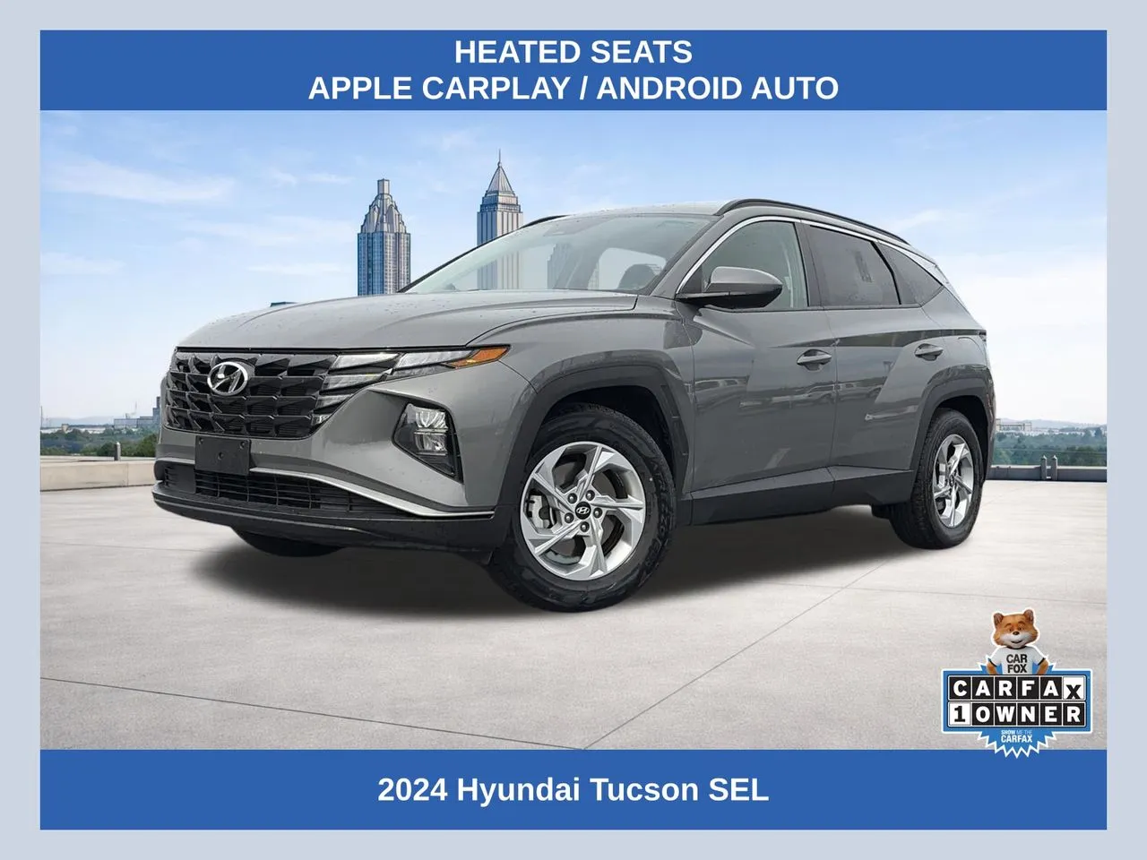 Gray 2024 Hyundai Tucson SEL for sale in Lithia Springs, GA