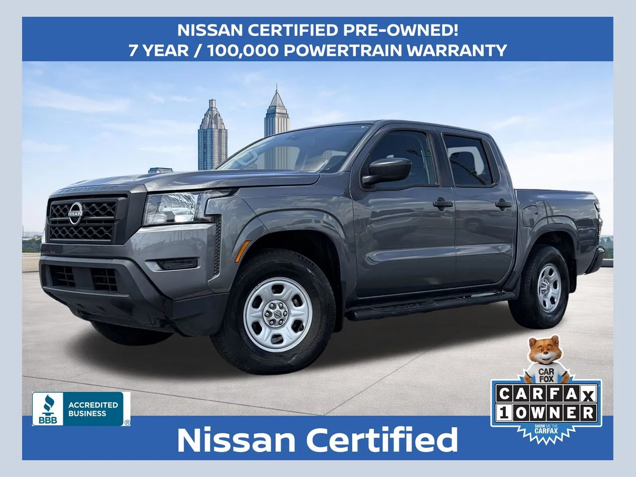 Gray 2024 Nissan Frontier S for sale in Lithia Springs, GA