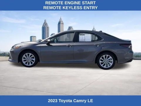 Photos of 2023 Toyota Camry LE for sale in Lithia Springs, GA at Nissan of Lithia Springs