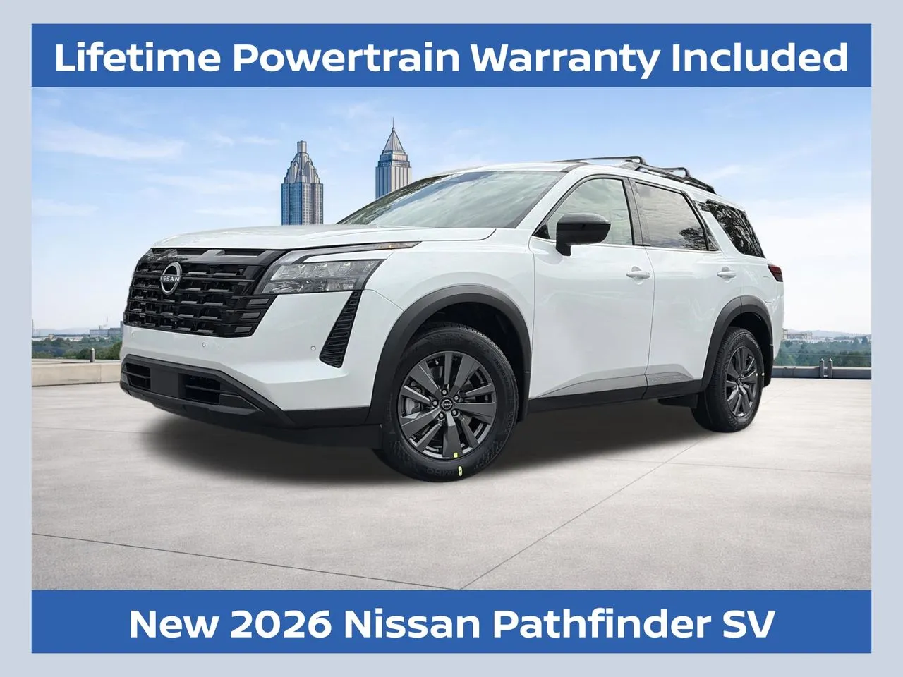 White 2026 Nissan Pathfinder SV for sale in Lithia Springs, GA