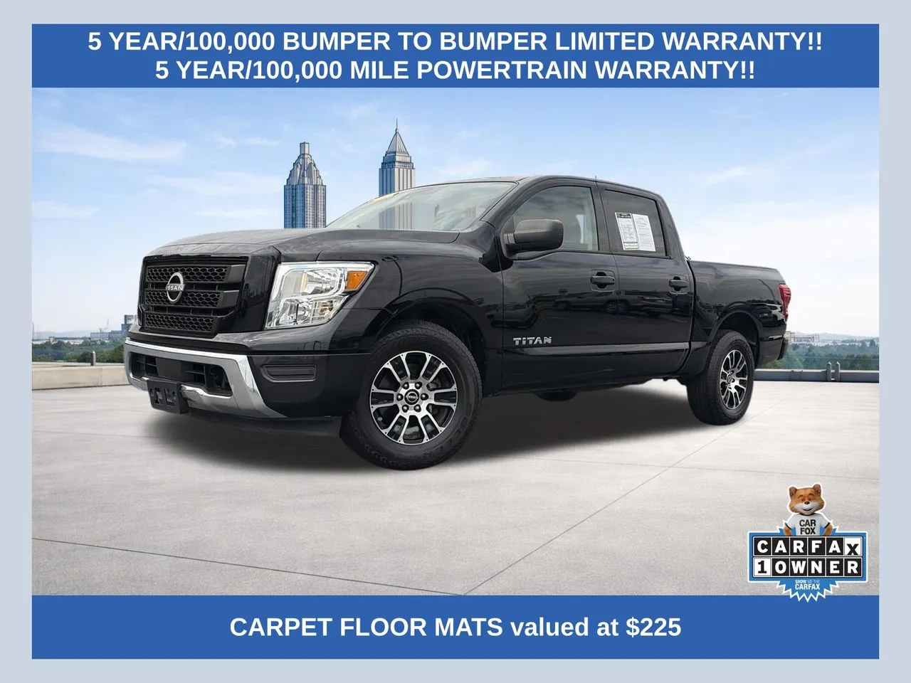 Black 2023 Nissan Titan SV for sale in Lithia Springs, GA