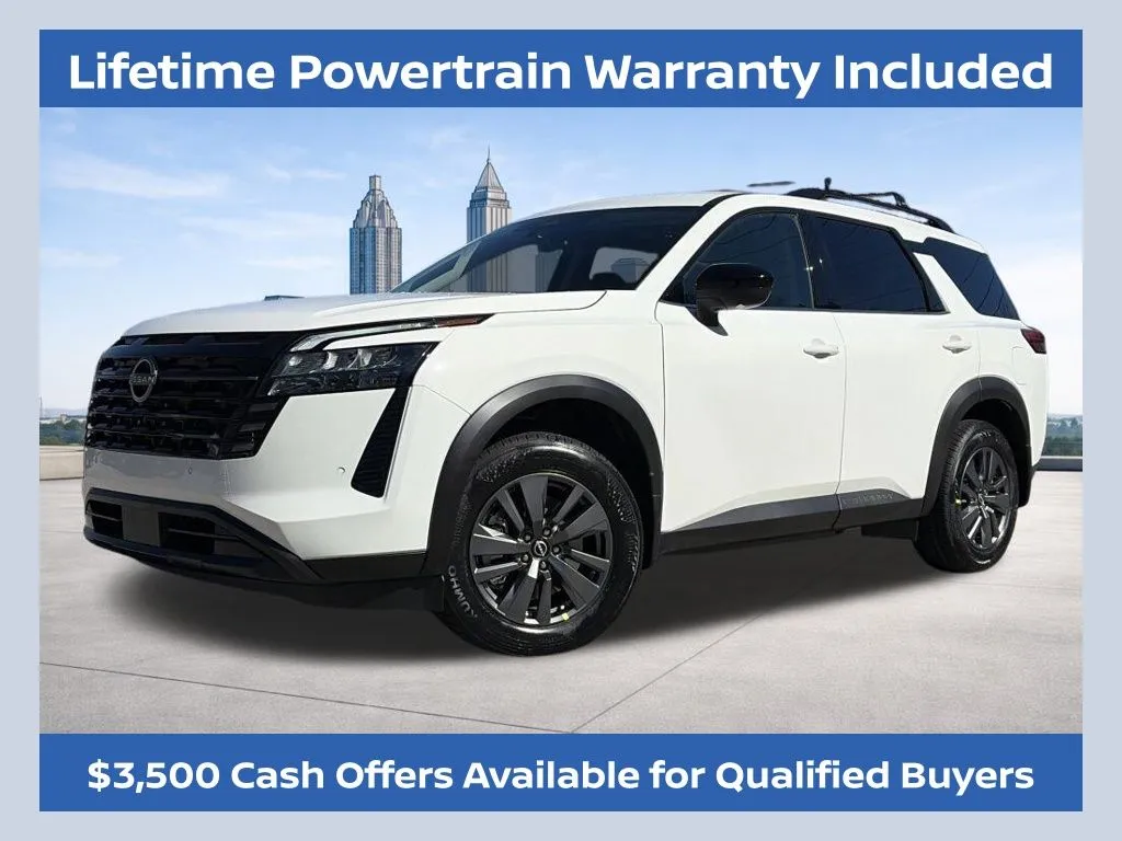 White 2026 Nissan Pathfinder SV for sale in Lithia Springs, GA