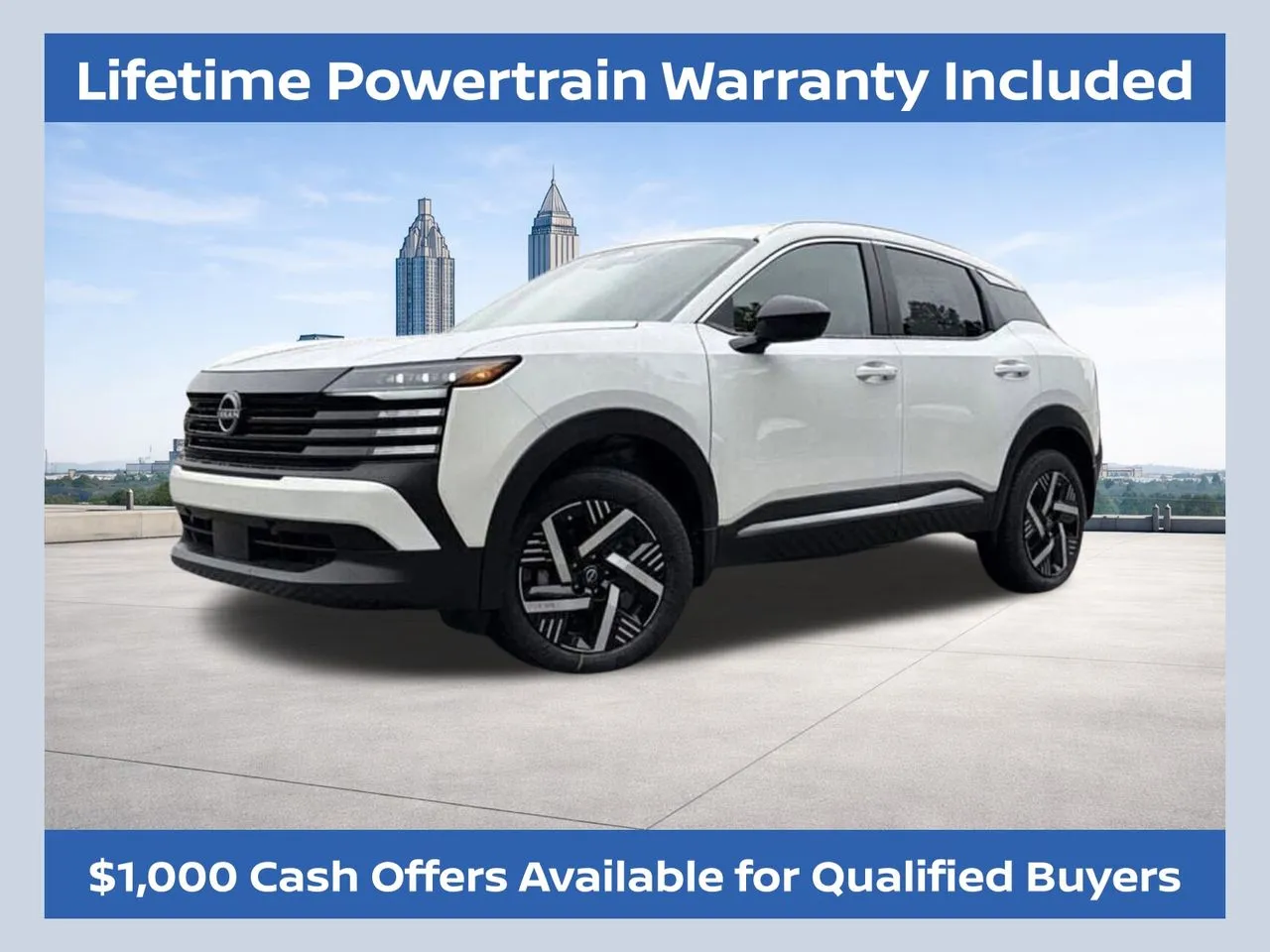 White 2026 Nissan Kicks SV for sale in Lithia Springs, GA