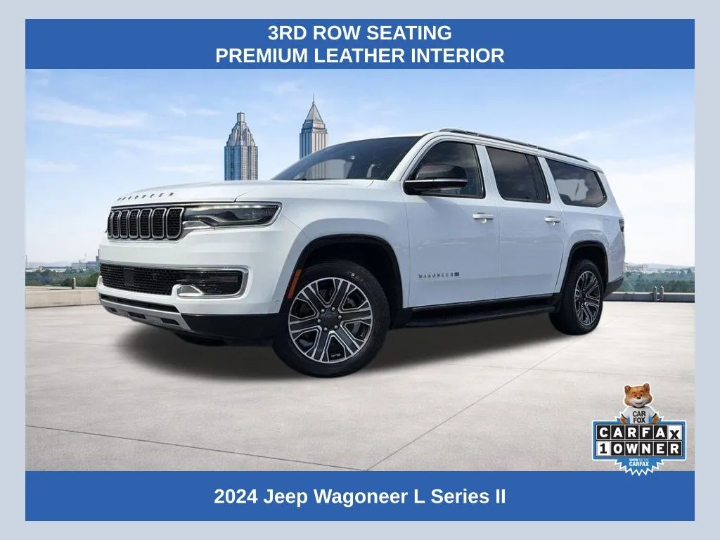 White 2024 Jeep Wagoneer L Series II for sale in Lithia Springs, GA