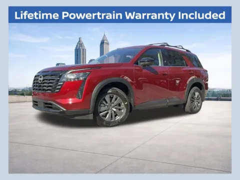 Red 2026 Nissan Pathfinder SV for sale in Lithia Springs, GA