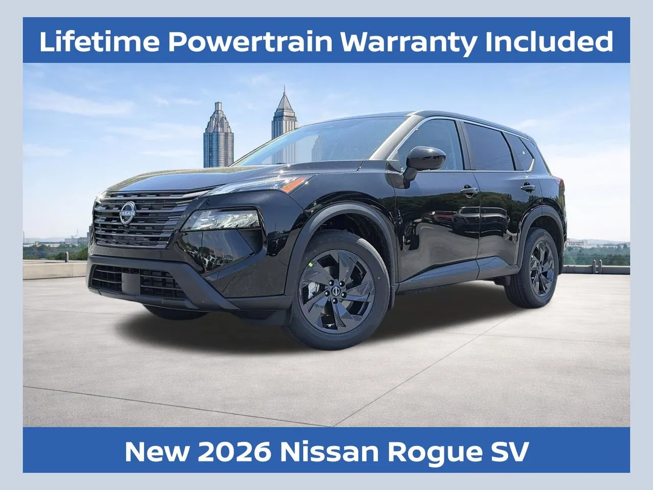 Black 2026 Nissan Rogue SV for sale in Lithia Springs, GA