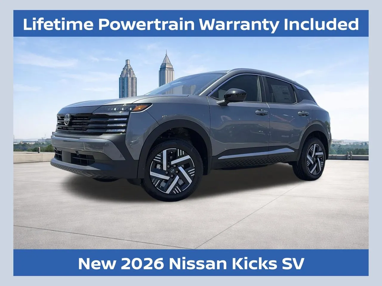 Gray 2026 Nissan Kicks SV for sale in Lithia Springs, GA