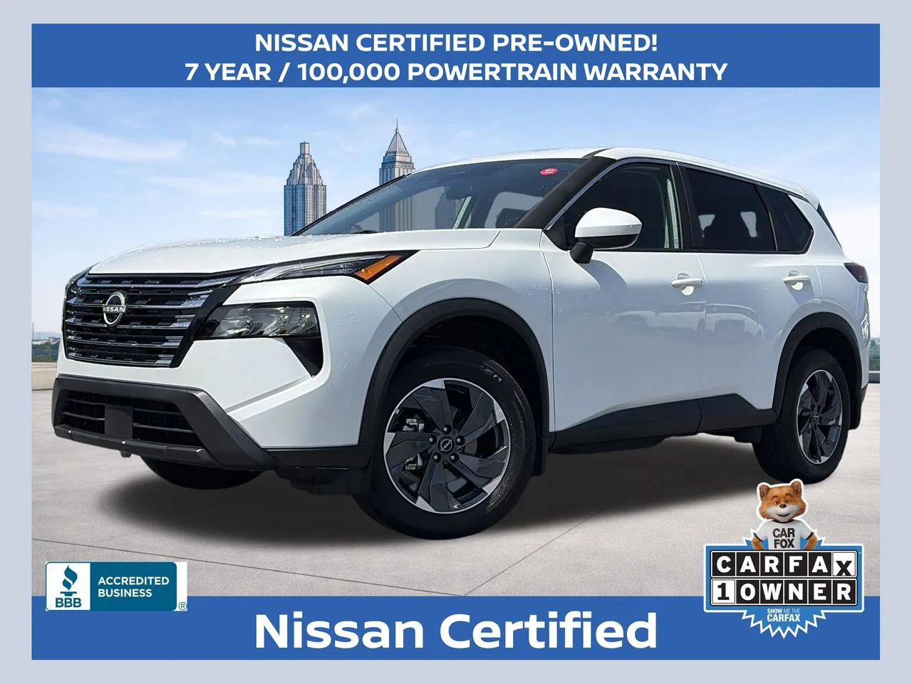 White 2026 Nissan Rogue SV for sale in Lithia Springs, GA