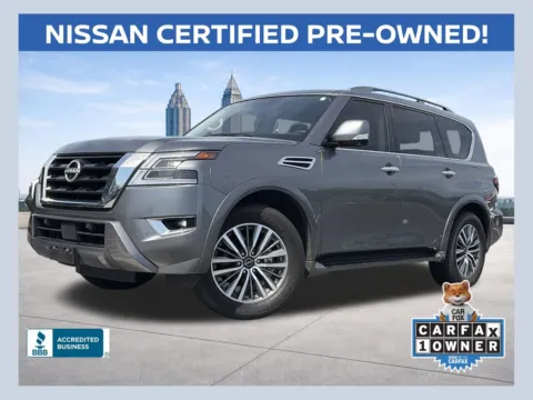 Gray 2023 Nissan Armada SL for sale in Lithia Springs, GA