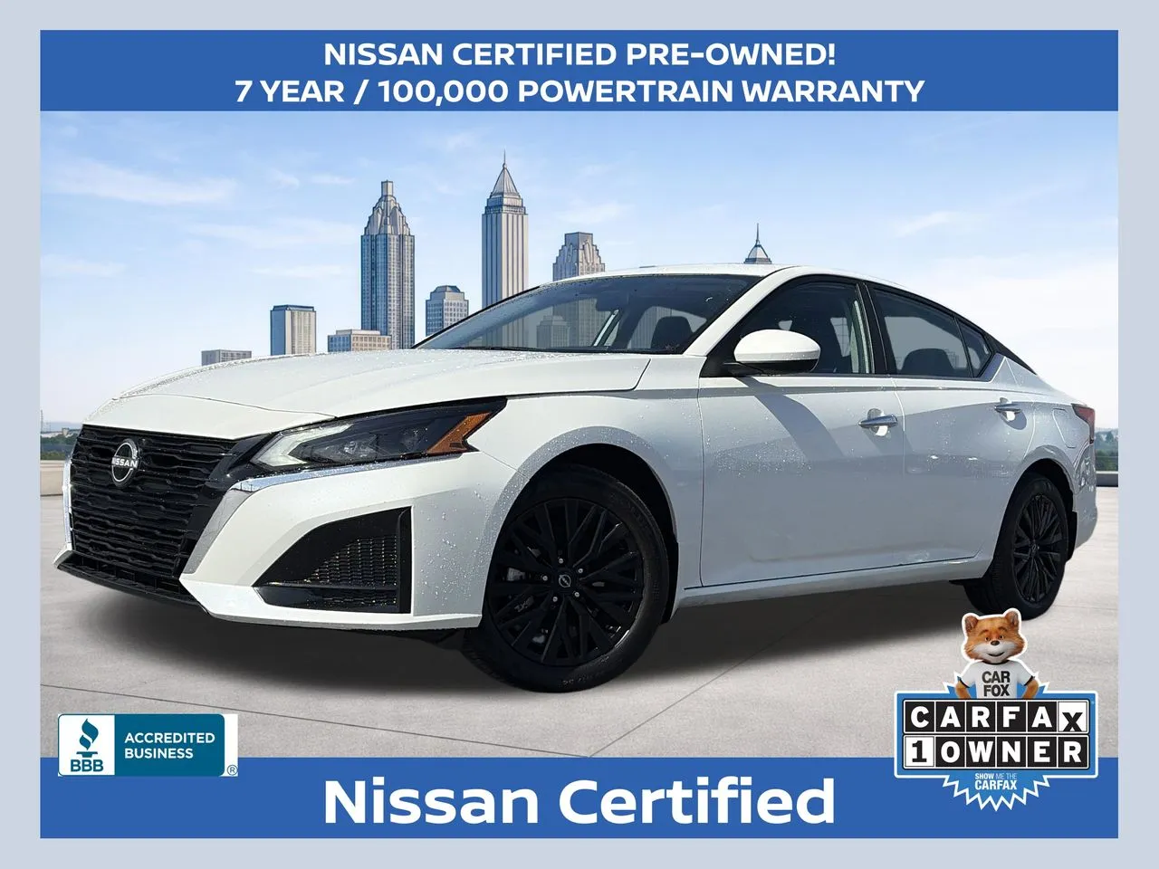 White 2025 Nissan Altima 2.5 SV for sale in Lithia Springs, GA