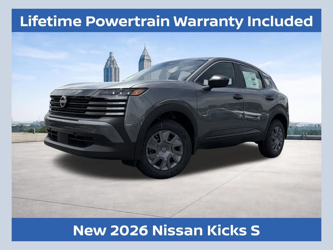 Gray 2026 Nissan Kicks S for sale in Lithia Springs, GA