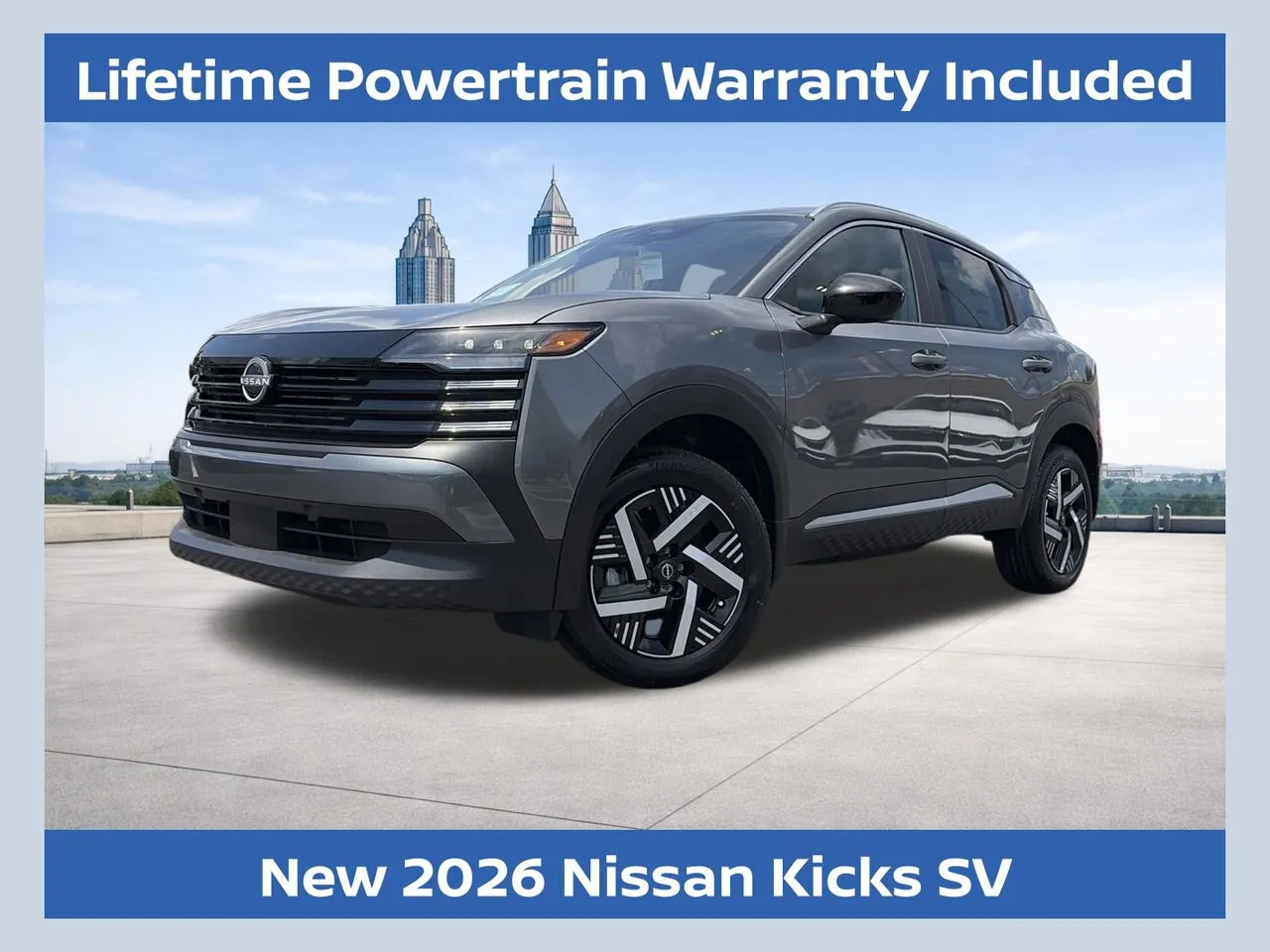 Gray 2026 Nissan Kicks SV for sale in Lithia Springs, GA