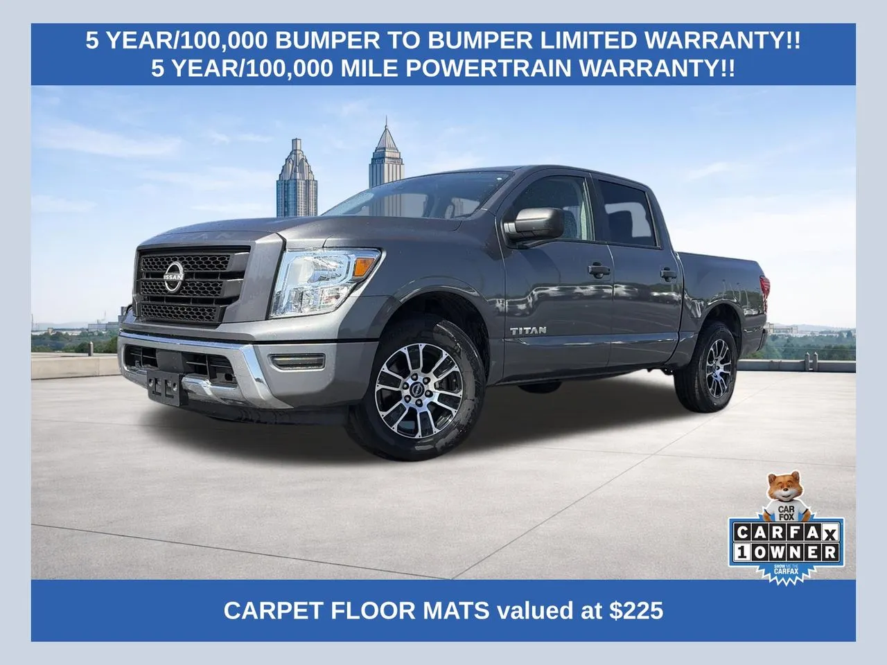 Gray 2023 Nissan Titan SV for sale in Lithia Springs, GA