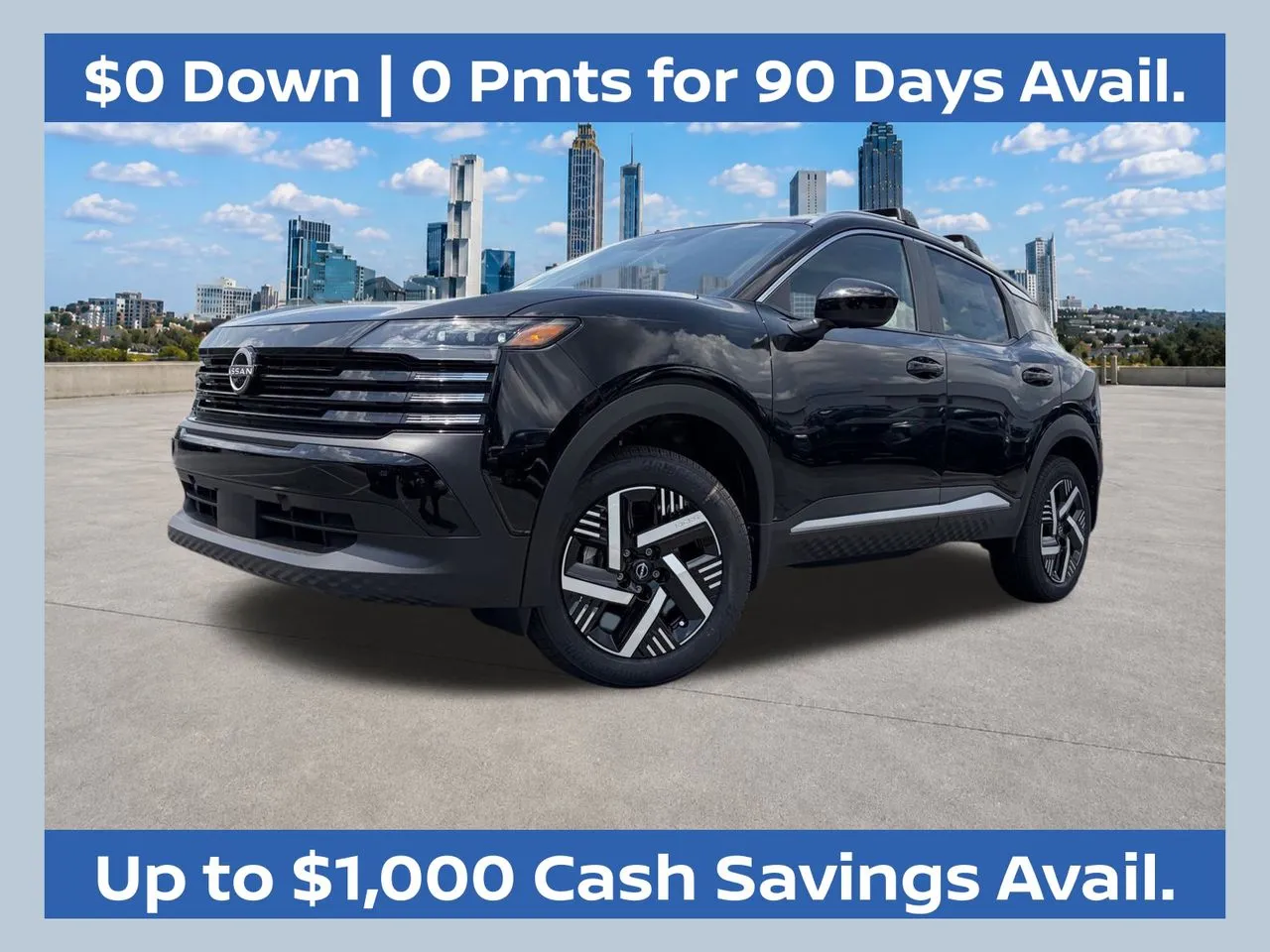 Black 2026 Nissan Kicks SV for sale in Lithia Springs, GA