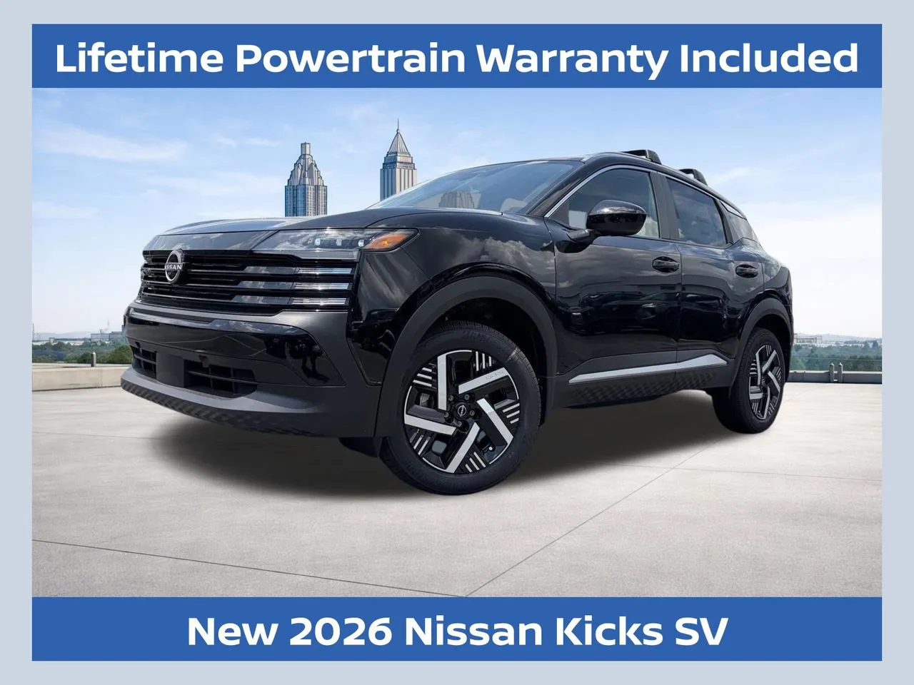 Black 2026 Nissan Kicks SV for sale in Lithia Springs, GA