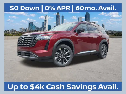 Red 2026 Nissan Pathfinder Platinum for sale in Lithia Springs, GA