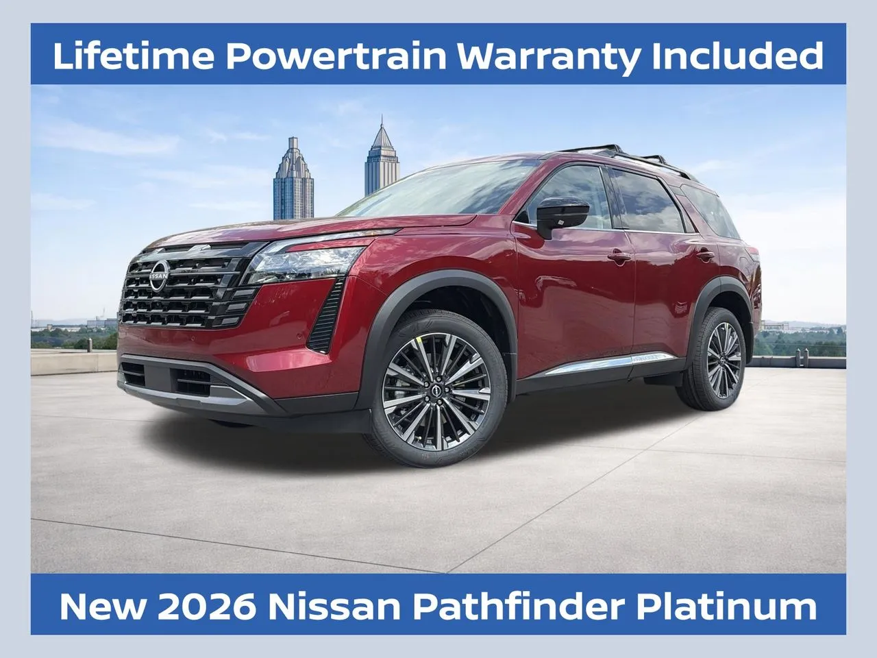 Red 2026 Nissan Pathfinder Platinum for sale in Lithia Springs, GA