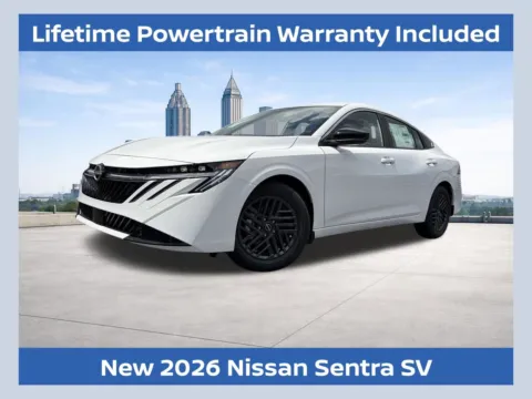 White 2026 Nissan Sentra SV for sale in Lithia Springs, GA