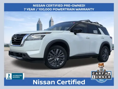 White 2024 Nissan Pathfinder SL for sale in Lithia Springs, GA