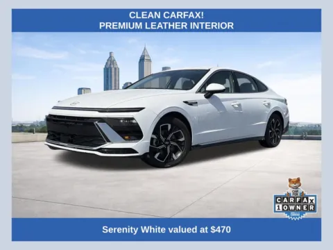 White 2024 Hyundai Sonata SEL for sale in Lithia Springs, GA