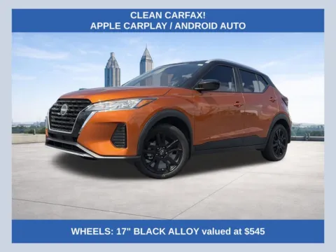 Orange 2024 Nissan Kicks SV for sale in Lithia Springs, GA