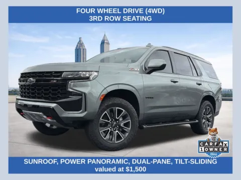 Silver 2023 Chevrolet Tahoe Z71 for sale in Lithia Springs, GA