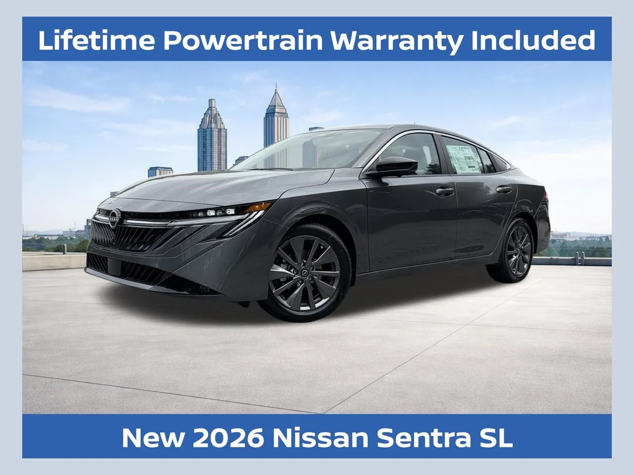 Gray 2026 Nissan Sentra SL for sale in Lithia Springs, GA