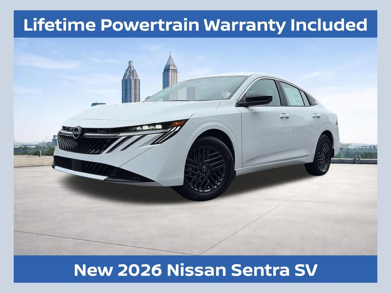 White 2026 Nissan Sentra SV for sale in Lithia Springs, GA