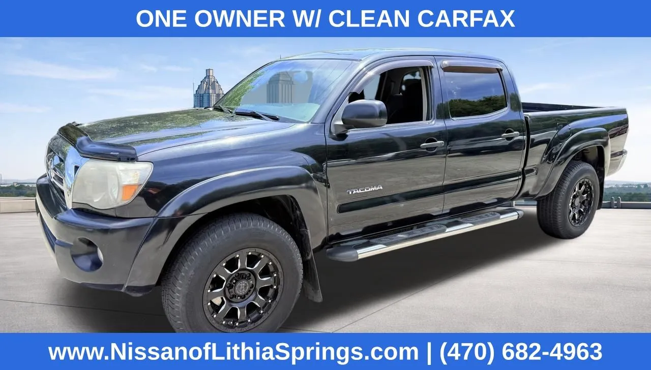 Black 2008 Toyota Tacoma PreRunner for sale in Lithia Springs, GA