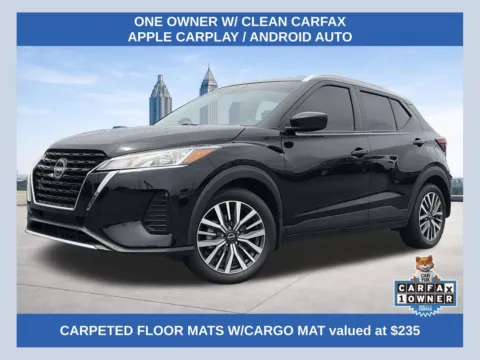 Black 2023 Nissan Kicks SV for sale in Lithia Springs, GA