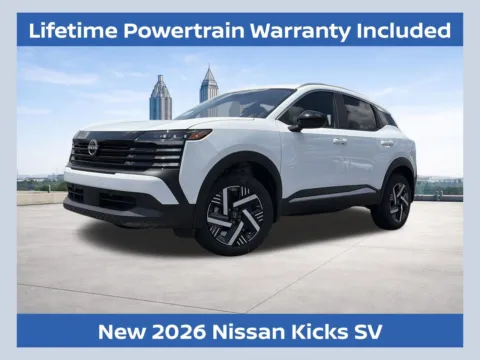 White 2026 Nissan Kicks SV for sale in Lithia Springs, GA